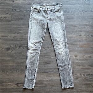 Citizens Of Humanity Avedon Low Rise Skinny Leg jeans (Light Gray)